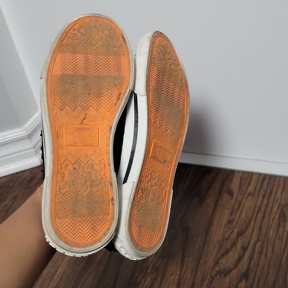 Rocket Dog Lace Up Platform Sneakers Black Eyelet Lace Canvas Y2K Round Toe 6 - Picture 4 of 7